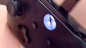 Step sister caught in the act of masturbation and filled with cum