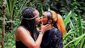 Hot African wife cheats and gets her wet pussy licked