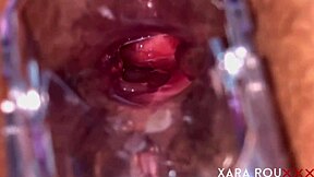 curious about anal play with a speculum in tight hairy ass?