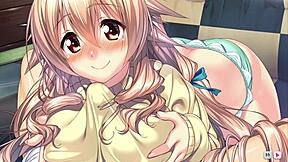 Koharu Hoshikawa in the special edition of Amakano: Seduction and desire in anime porn