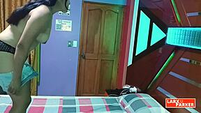 Chubby Latina gets her big ass spanked in doggy style