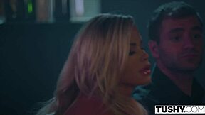 Jessa Rhodes’ juicy ass gets pounded in a threesome with DP action