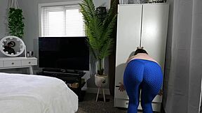 Stepdaughter's forbidden passion with her old stepdad unfolds
