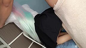 First time cosplay teen gets naughty in roleplay action