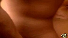 Cum-covered face after rough anal sex with old man