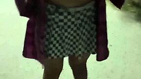 Young Latina flaunts her assets in public in Argentina