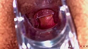 curious about anal play with a speculum in tight hairy ass?