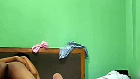 Hot Indian couple’s passionate hotel room sex scene