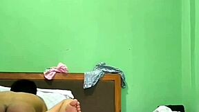 Hot Indian couple’s passionate hotel room sex scene