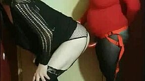 Amateur crossdresser gets it hard in this homemade video