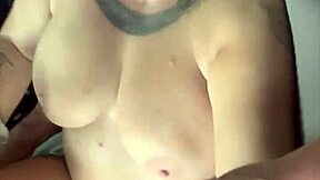 Public sex with a big titty hooker and a messy finish