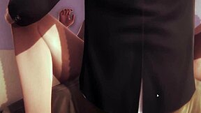 3D animated teen blonde gets rough sex in different positions
