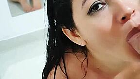 Sexy Japanese amateur gets pucked by horny stud