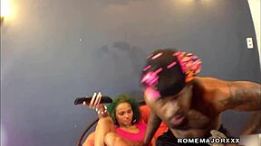 Natasha Nunez has a hot and steamy encounter with BBC stud Rome Major