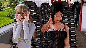 Visual novel walkthrough of Harem Hotel 222