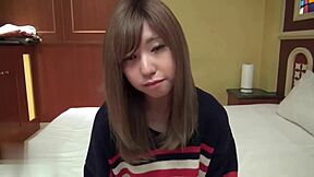 Amateur Asian girl goes wild in JAV film
