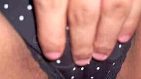 Close up and personal look at an Indian house wife’s hairy treasure
