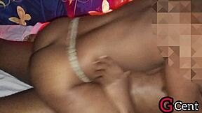 A big black cock penetrates a tight and spacious pussy of a curvy girlfriend