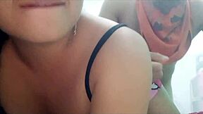 Big cock stepson fucks tight vagina in homemade porn video