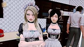 A walkthrough of the interactive novel Harem Hotel 332