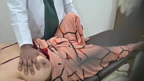 Doctor and nurse having sex in the clinic