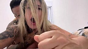 Big tits bouncing while getting pounded in HD video