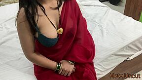 Beautiful wife with her husband’s friend in hot scene