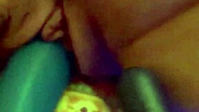 Big ass bent over for a rough fingering and an explosive orgasm