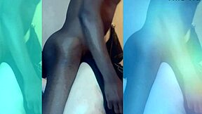 Beautiful woman with a nice ass and her friend having fun with a big dick
