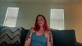 Beautiful woman with large breasts and big black dick lover on solo set