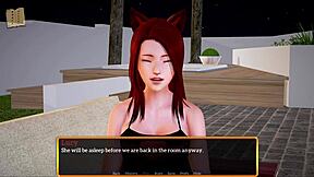 Game walkthrough of the visual novel 'My new family 570' on PC