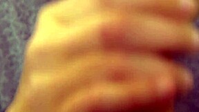 Close up of a Japanese amateur getting a facial
