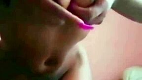 Solo pleasure with a beautiful curvaceous woman