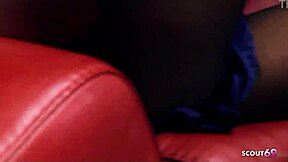 First-time lesbian action with big tits and hot MILFs