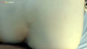Asian teen in lingerie moans during a naughty romp