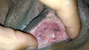Pretty amateur keeps cumming in her tight pussy