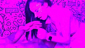Deepthroat and fisting action with stepbrother after school