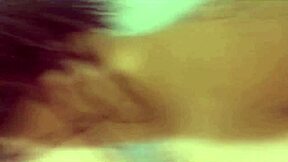 Submissive girl with a Brazilian twist gets a facial from a big cock