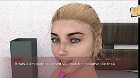 3D animated porn game with big tits and anime style