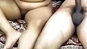 Asian couple’s tender love making scene