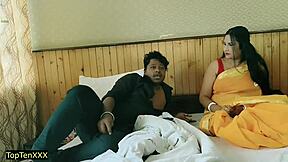 Chubby bhabhi in lingerie gets some hardcore sex with a big black cock