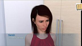 3D animated porn game with big tits and anime style