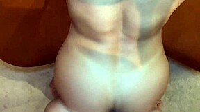Skinny blonde amateur in homemade porn video gets slapped and fucked by her friend’s wife
