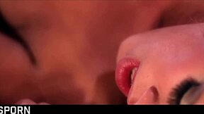 Steamy lesbian scenes with big-chested MILFs and cunilingus