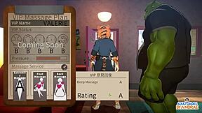 hey valerie, can you handle that massive orc cock in wild anal posing?