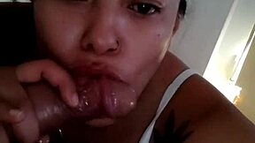 Real homemade deep throat compilation with cumshots