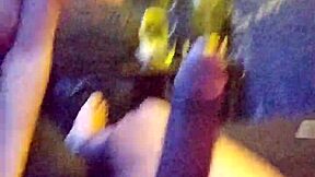 Hot amateur video of ball licking and cock worship