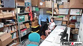 Either the cops or his cock: amateur gay movie