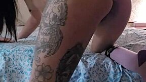 Only women sensual petite Emy Angel new video release