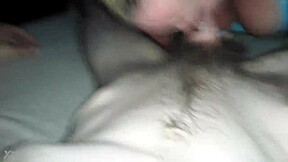 Sloppy and skilled BJ skills from a busty MILF